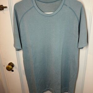 Lululemon Athletica Blue Short Sleeve Tee